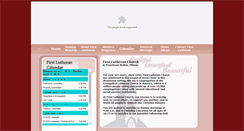 Desktop Screenshot of firstlutheranmoline.org